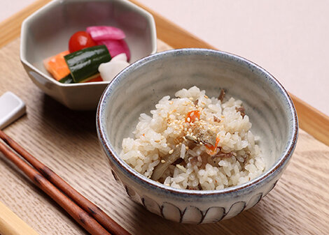 牛肉入り炊き込みごはん