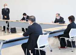 山形村と行政懇談会を実施　連携して地域の課題解決へ