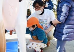 酪農部会が食育活動　牛乳をたくさん飲んで、元気にすごしてね