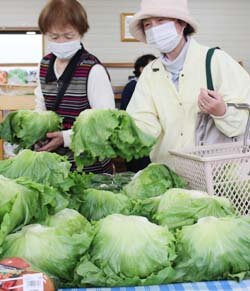 「勇気野菜館」今年もオープン　新鮮な農産物をお届け