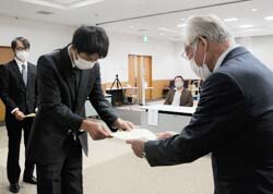 3人が修了　農業を生活の基盤へ
