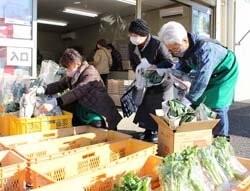 感謝を込めて、最終営業　来年もまた元気で会おう