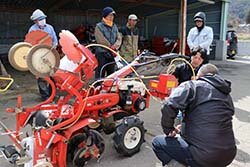 農作業事故ゼロと省力化を目指して　農業機械の安全使用講習会