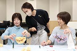 プリザーブドフラワーで心も華やかに