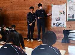 地域の仕事を知ろう　「鉢盛ワークショップ」開催