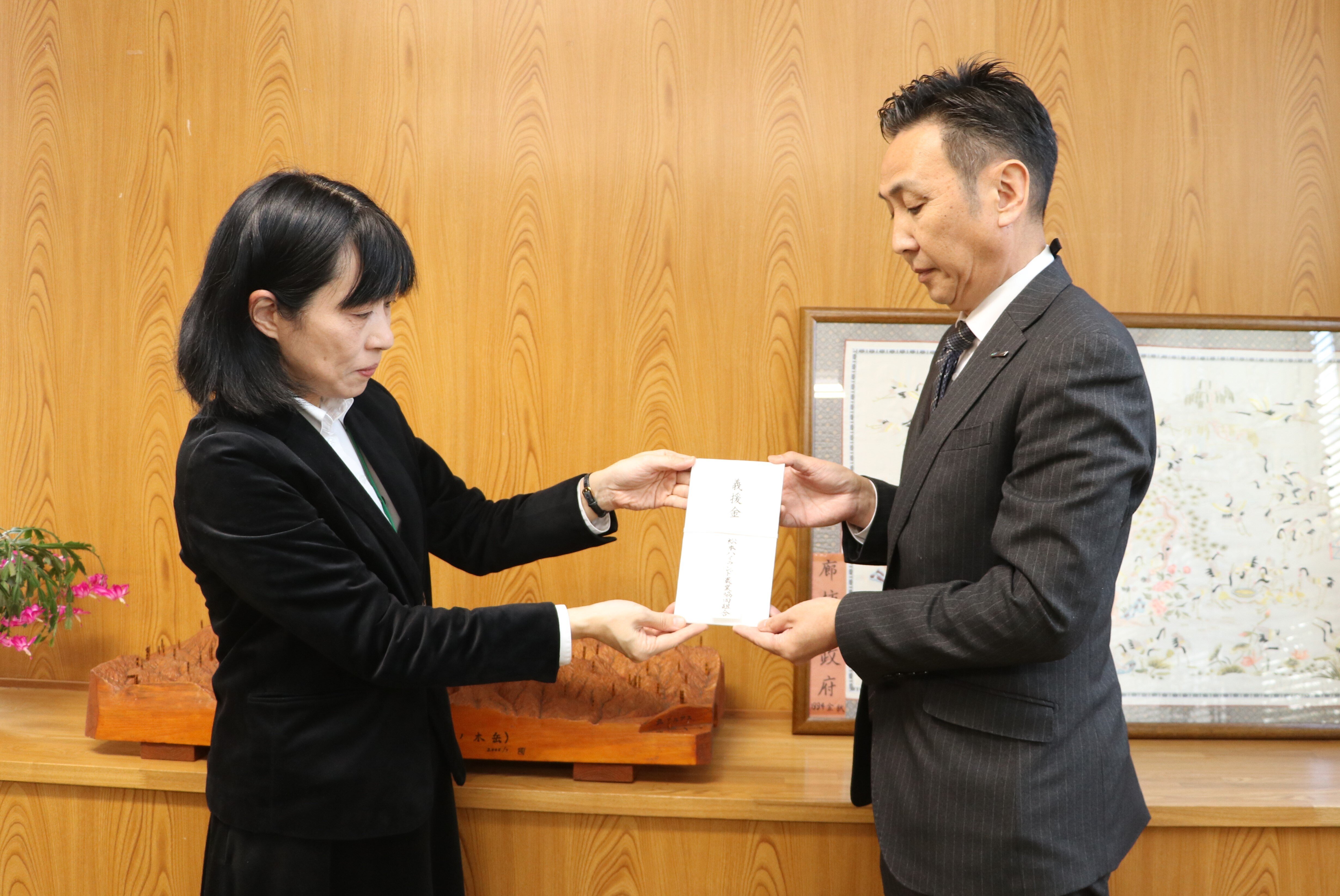 助けあいの気持ちを被災地へ　能登豪雨災害義援定期貯金「夢・ささえあい」寄贈