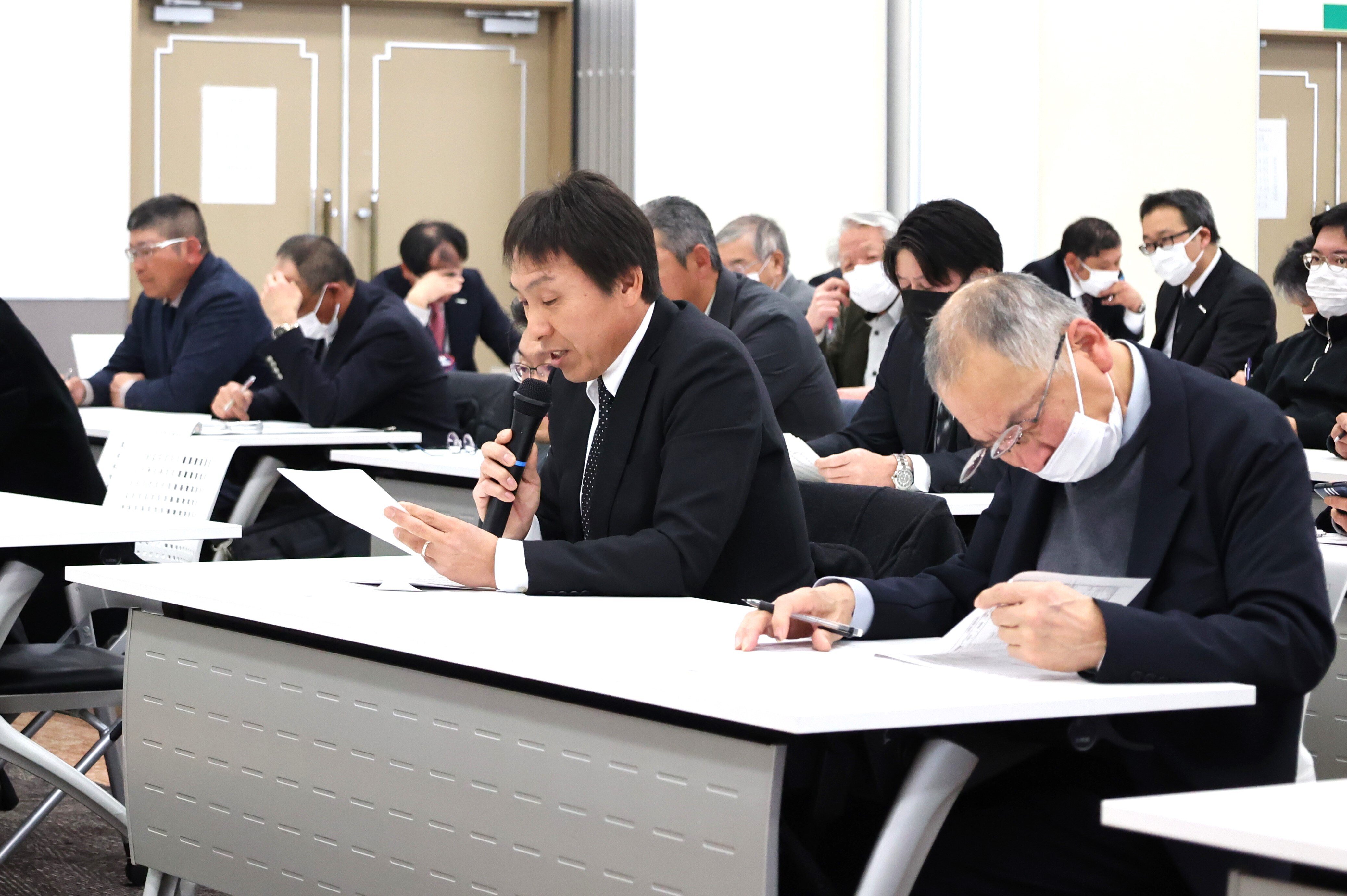 園芸関係正副部会長会議　農家所得の向上へ