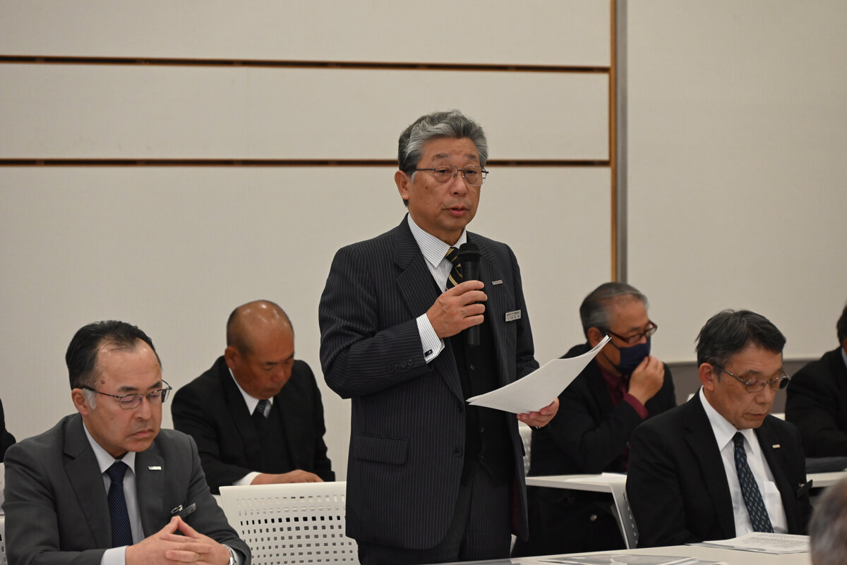 生産販売安定に向けて　園芸正副部会長会議